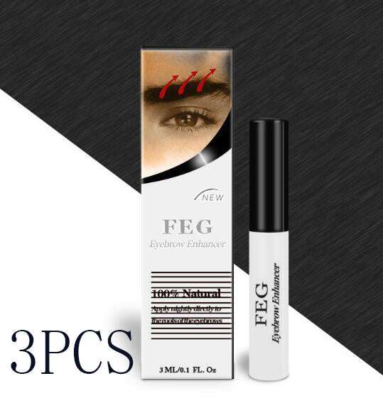 FEG Eyelash Enhancer bottle and packaging for longer, thicker eyelashes.