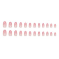 Gradient Girl Pure Desire Oval Fake Nails - vividbella