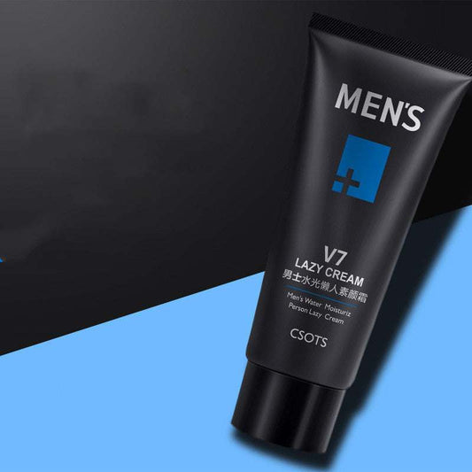 Men's water light lazy face cream, 40g tube, moisturizing and oil control.