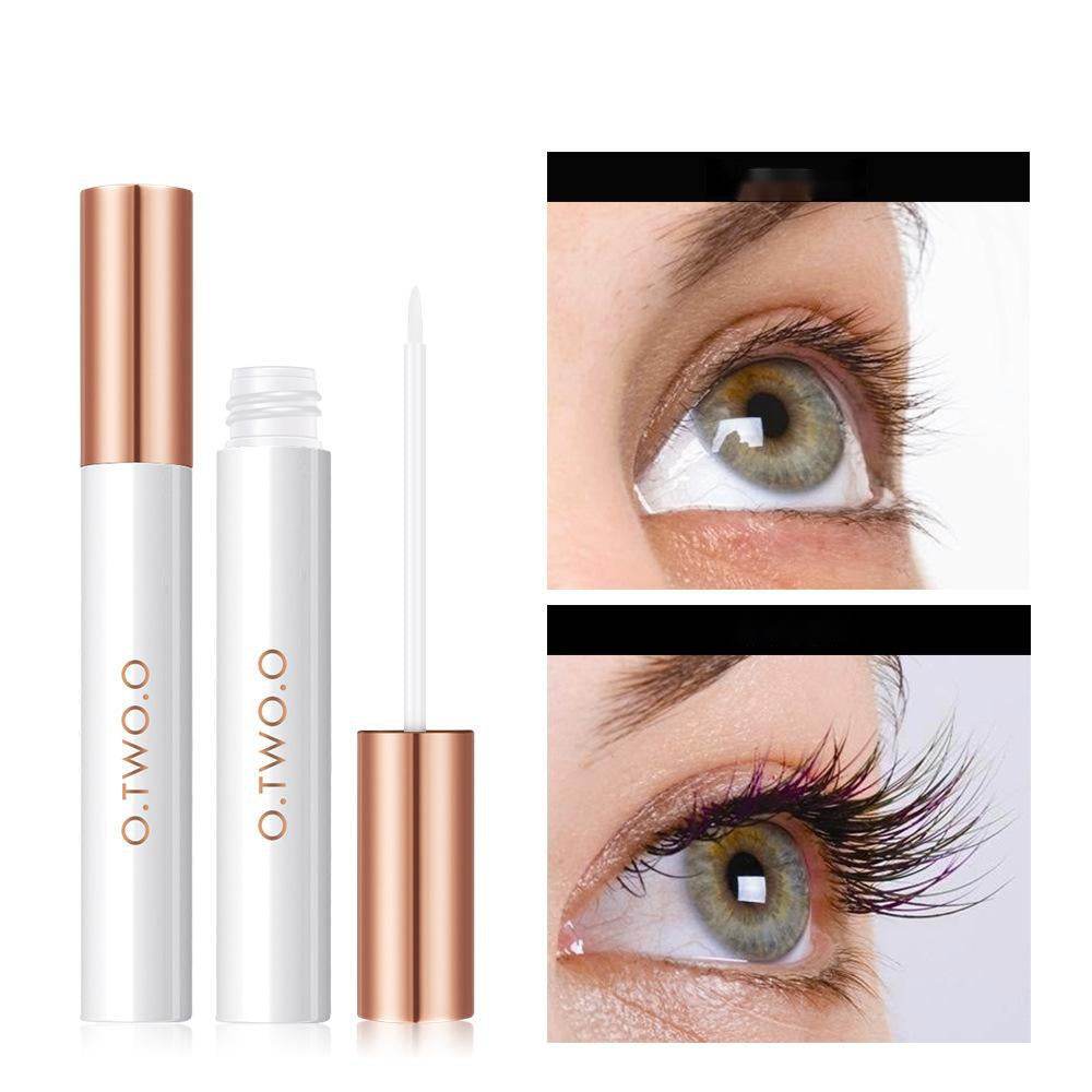 Eyelash Root Growth Repair Liquid 3ml, transparent and colorless formula with brush applicator.