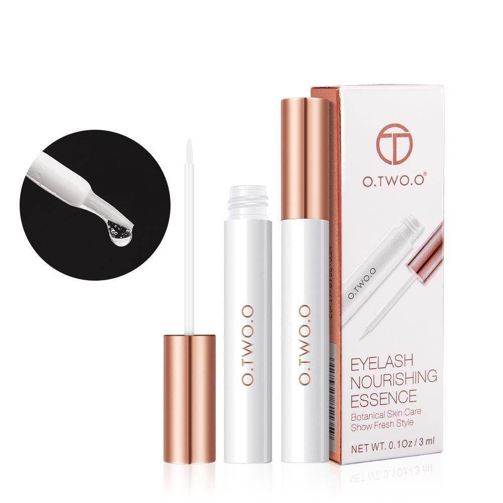 Transparent and colorless eyelash growth repair liquid, 3ml bottle.