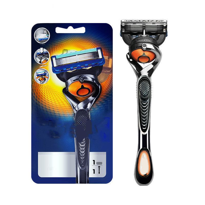 Manual Men's Front Speed 5-Layer Blade Shaving Razor - vividbella