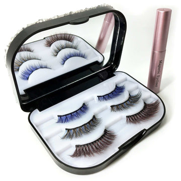 Color False Eyelash Magnetic Eyelash Liquid Set Magnet False-Vividbella