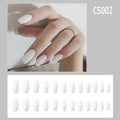 Fake Nails Wear Nails Autumn And Winter Frosted Personality Waterproof Ballet Nails - vividbella