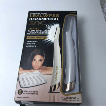 Ladies Face Epilator Luminous Shaving Eyebrow Cutter - vividbella