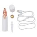 Two-in-one Electric Epilator Eyebrow Trimming Artifact Lady Shaving Machine - vividbella