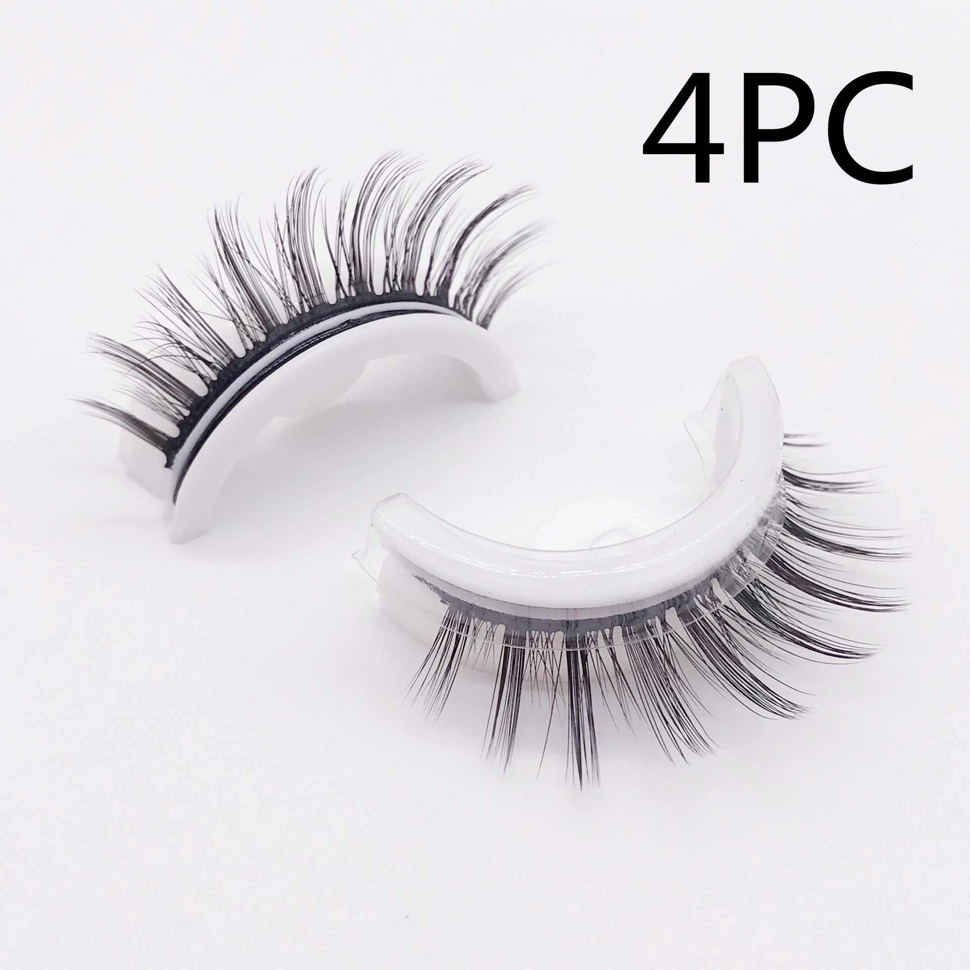 Reusable 3D Mink Lashes Natural False Eyelashes Self-adhesive Fake Glue-free Lashes Makeup Eyelash Extension Silk Eyelashes - vividbella