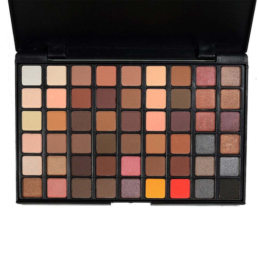 Portable Professional 54 Colors Eye Shadow Palette Fashion Cosmetic Powder Eyeshadow Palette Makeup Natural Shimmer Matt Set - vividbella