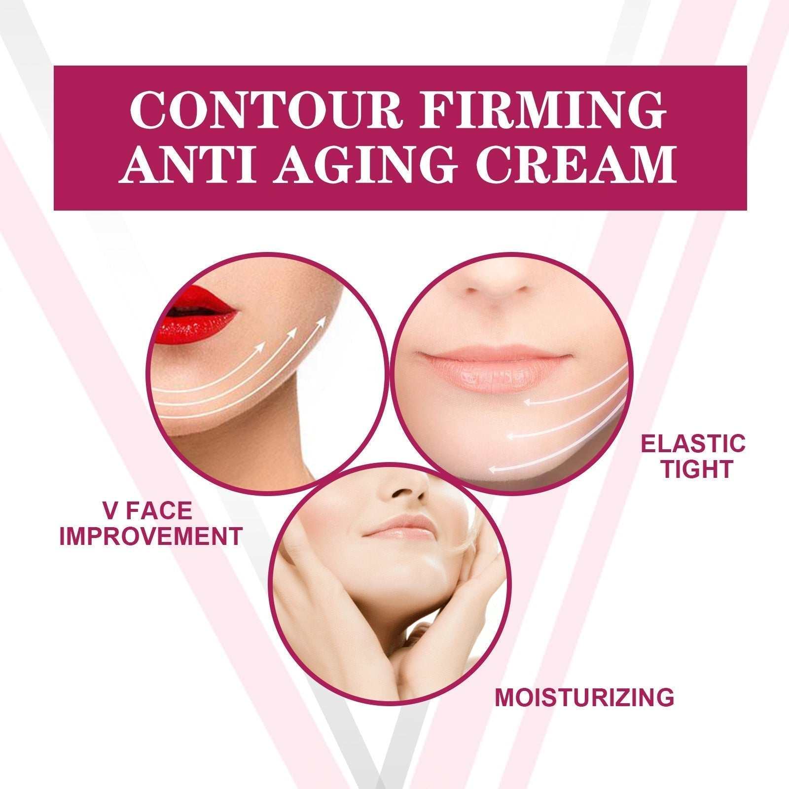 V Face Firming Contour Lifting Anti-aging Cream for Skin Firming and Facial Shaping