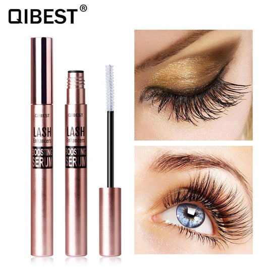 Eyelash nourishing liquid, transparent serum, mascara wand, lash enhancer.