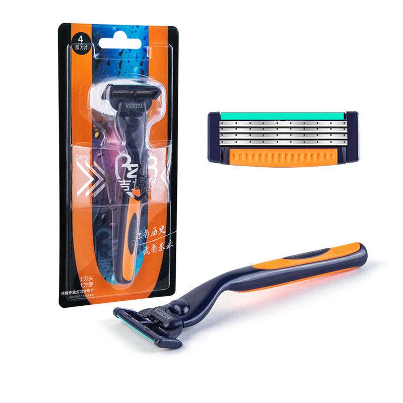 Manual razor 4-layer razor blade - vividbella