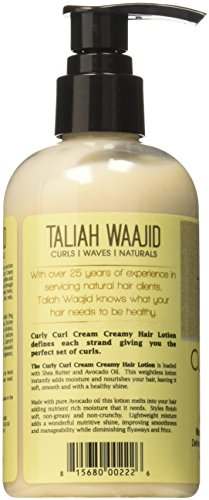 Taliah Waajid Curly Cream Creamy Hair Lotion,8 oz - vividbella