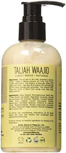 Taliah Waajid Curly Cream Creamy Hair Lotion,8 oz - vividbella