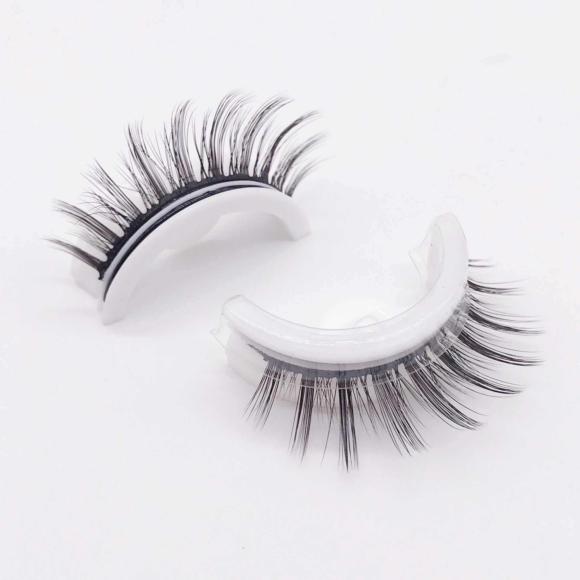 Reusable 3D Mink Lashes Natural False Eyelashes Self-adhesive Fake Glue-free Lashes Makeup Eyelash Extension Silk Eyelashes - vividbella