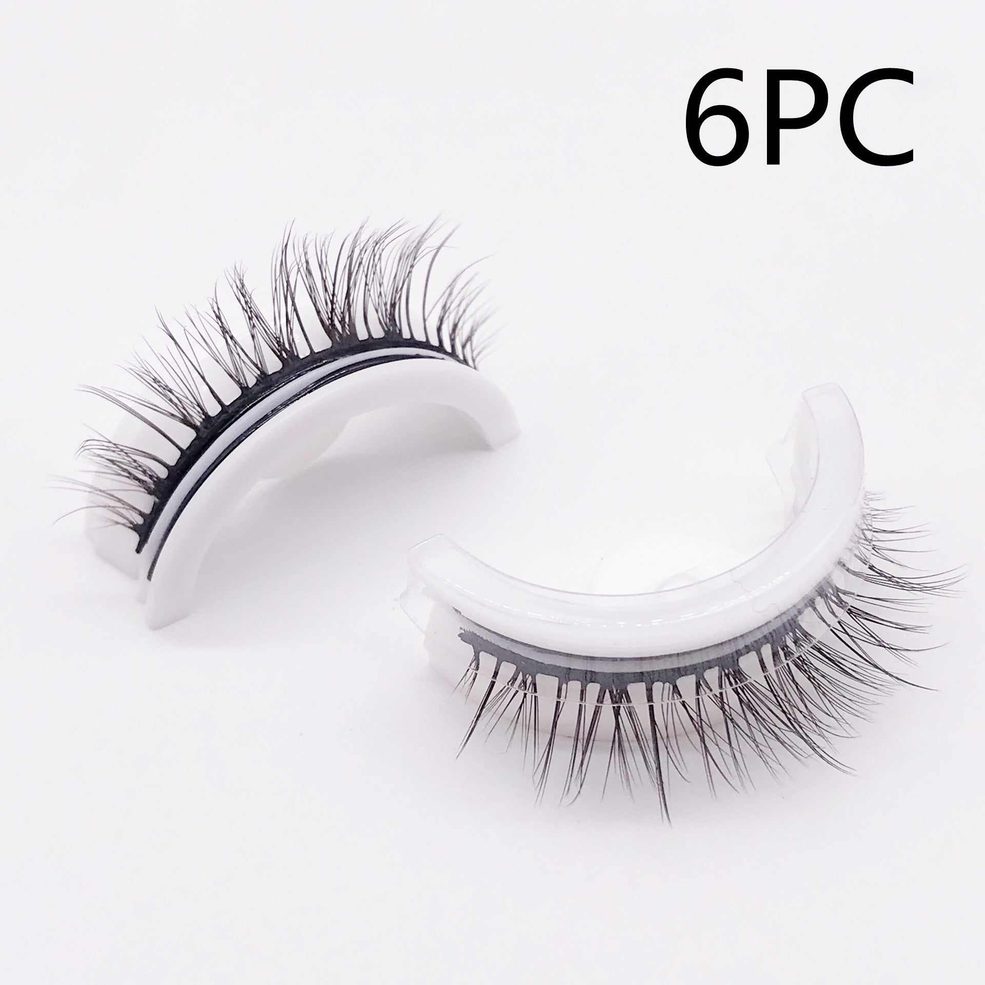 Reusable 3D Mink Lashes Natural False Eyelashes Self-adhesive Fake Glue-free Lashes Makeup Eyelash Extension Silk Eyelashes - vividbella