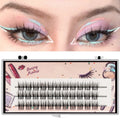 Self grafting eyelash kit in assorted lengths with playful design.