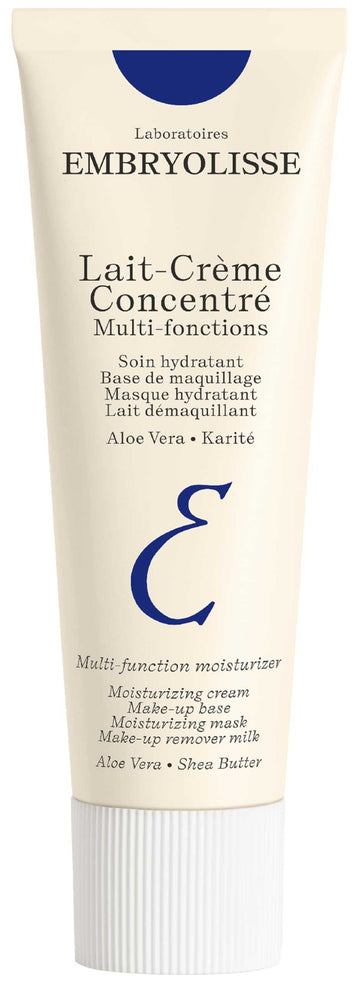 Embryolisse Lait-Crème Concentré, multifunction moisturizer, primer, and makeup remover, 1.01 fl oz. Suitable for all skin types.