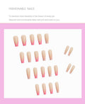 French European And American Long Ballet Fake Nails - vividbella