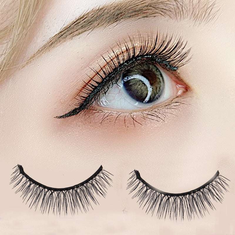 Reusable 3D Mink Lashes Natural False Eyelashes Self-adhesive Fake Glue-free Lashes Makeup Eyelash Extension Silk Eyelashes - vividbella