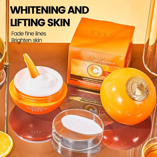 Vitamin C Anti-Wrinkle Face Cream with brightening and lifting benefits-Vividbella