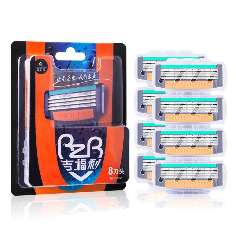 Manual razor 4-layer razor blade - vividbella