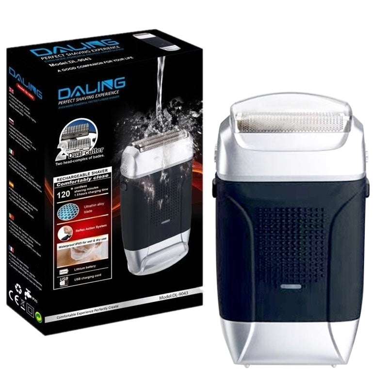 Electric Shaver Razor Rechargeable Beard Single Net - vividbella