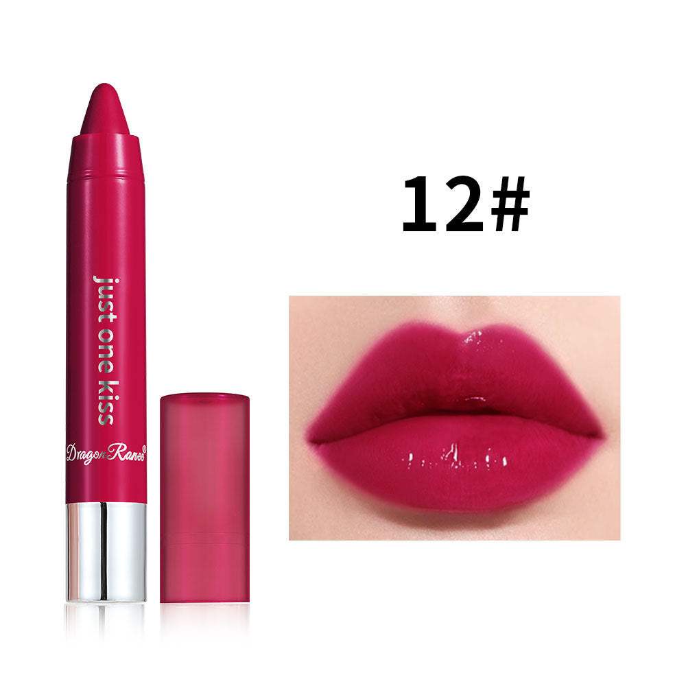 Solid Moist Lipstick Crayon Lipstick - vividbella