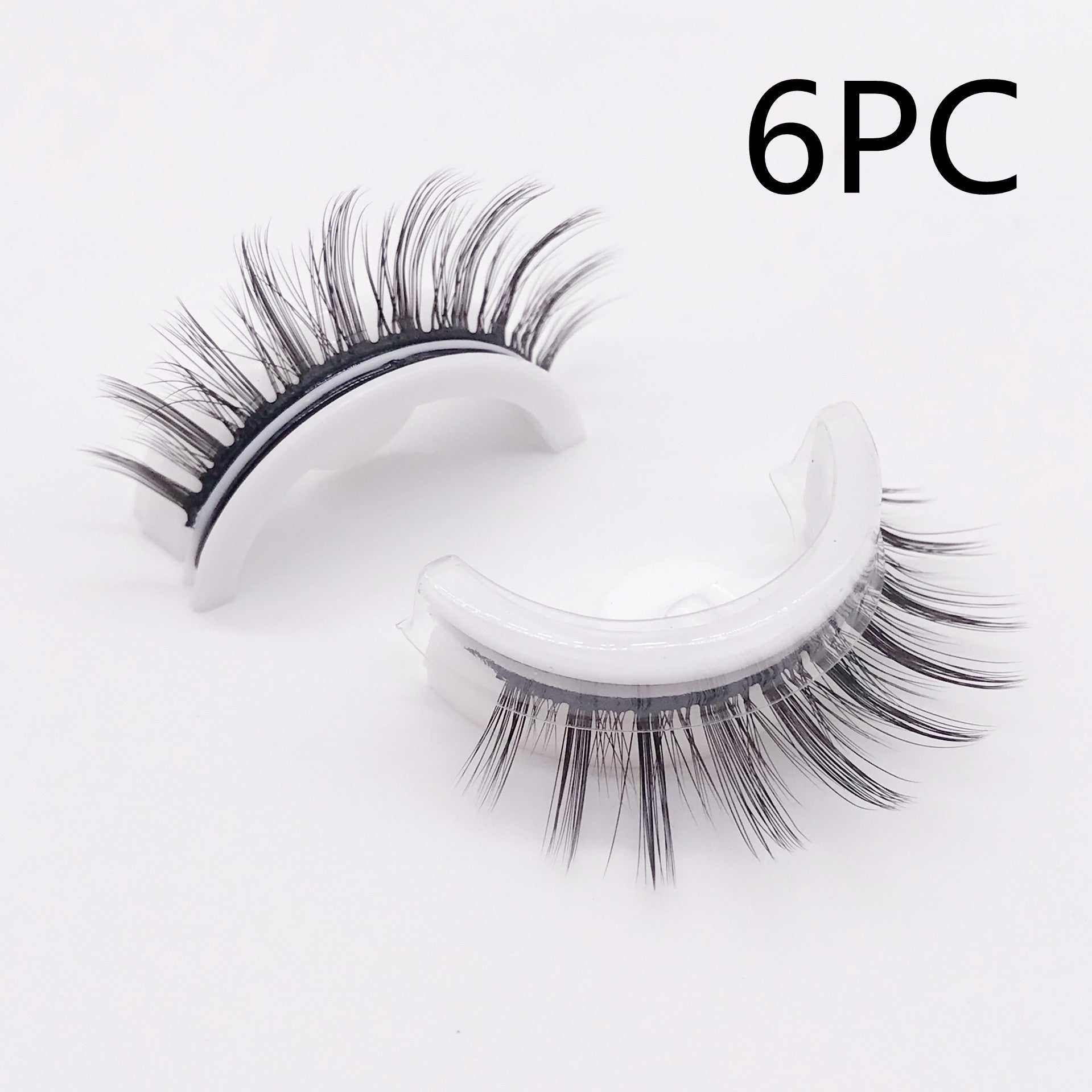 Reusable 3D Mink Lashes Natural False Eyelashes Self-adhesive Fake Glue-free Lashes Makeup Eyelash Extension Silk Eyelashes - vividbella