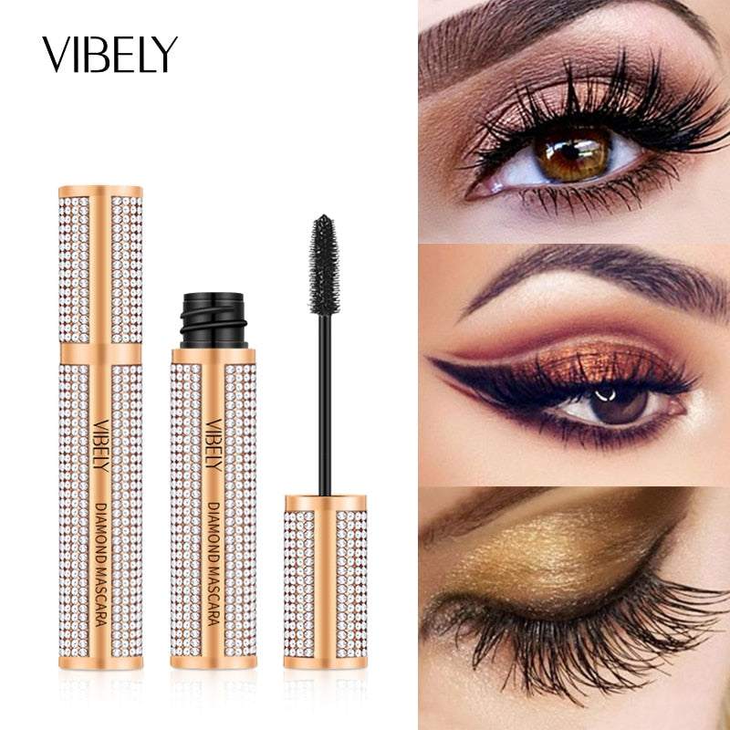 VIBELY Silk Mascara 4d Lengthens Eyelashes Extension Waterproof Long Lasting Eyelash Mask Eye Makeup Original Cosmetics Rimel - vividbella