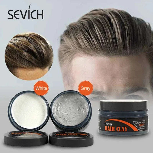 Sevich Retro Hair Styling Clay Mud for Strong Hold Matte Hairstyles.