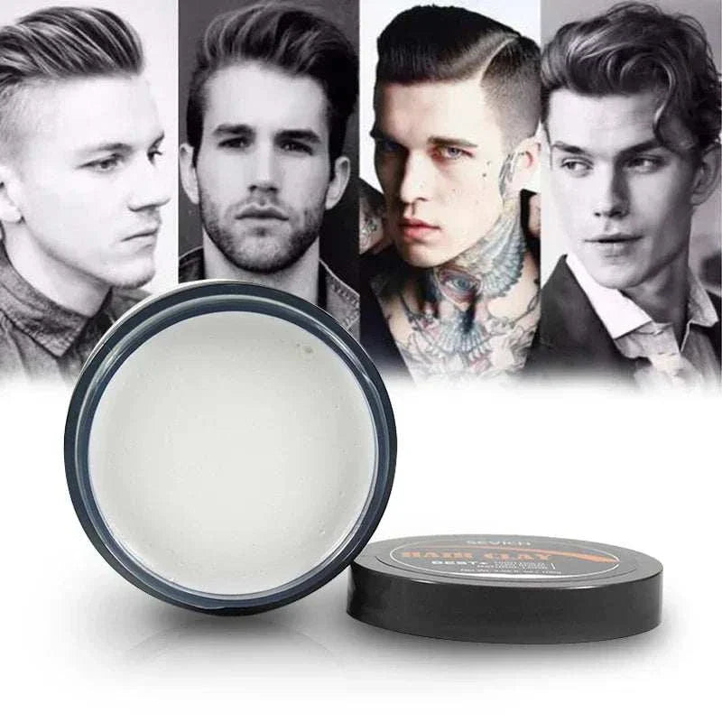 Sevich matte strong hold hair styling clay gel for men, featuring wax matte finish and molding cream for natural styling.