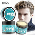 Sevich matte strong hold hair styling clay gel for men, featuring wax matte finish and molding cream for natural styling.