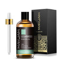 MAYJAM 100ML Pure Aroma Essential Oils Cinnamon Rosemary Cedarwood Lemongrass Tea Tree Massage Humidifier - vividbella