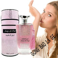 Arabic Women Eau De Parfum with floral scent, 100ml bottle.