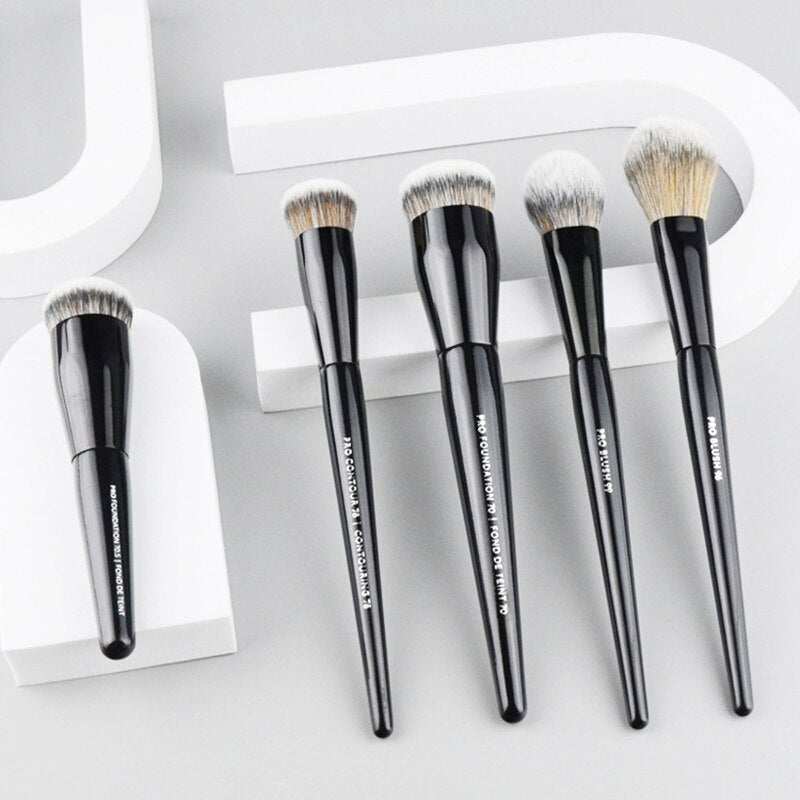 Pro Foundation Blush Contour Makeup Brushes Models 70/70.5/78/96/99 - vividbella