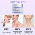 Neck cream face lifting firming lightening smoothing care moisturizer rejuvenation cream.