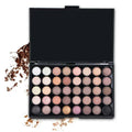 40 Color Matte Eyeshadow Palette with Glitter, Powder, Brush Set