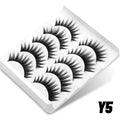 Mermaid Shop Half Lashes 5/7/10 Pairs Half Lashes Soft Natural Cat Eye Lashes Makeup Tool Fake Eyelashes Extension Fluffy Faux Cils - vividbella