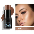 Makeup Base Foundation Cream with multi-function stick, offering flawless coverage and contouring features for a smooth, even finish.