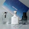 Luxury 90ml perfume men gift box set with 3 colognes from Jean Miss.