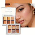 Nine-tone concealer palette for dark circles and acne coverage