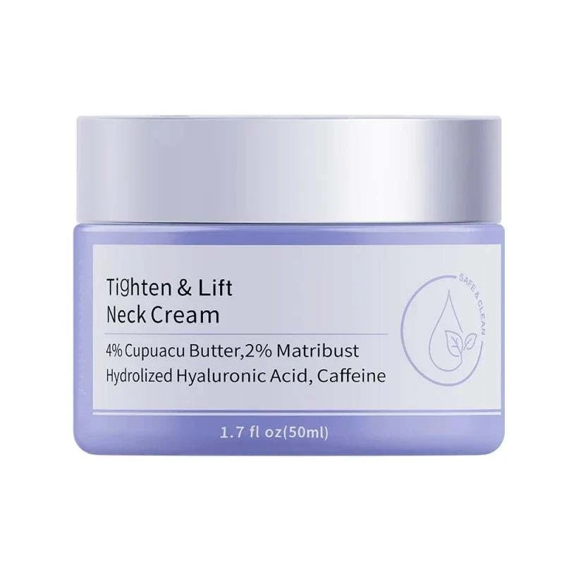 Neck cream face lifting firming lightening smoothing care moisturizer rejuvenation cream.