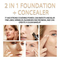 Cosmetics Concealer Foundation Cream, full coverage for blemishes, dark spots, and tattoos; moisturizing, long-lasting, and easy to apply.