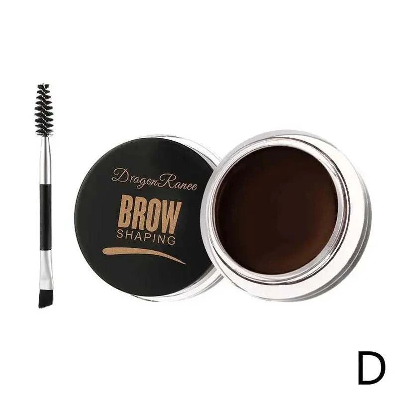 Waterproof Microblading Eyebrow Pen Set with fine-tipped applicator and spoolie brush.