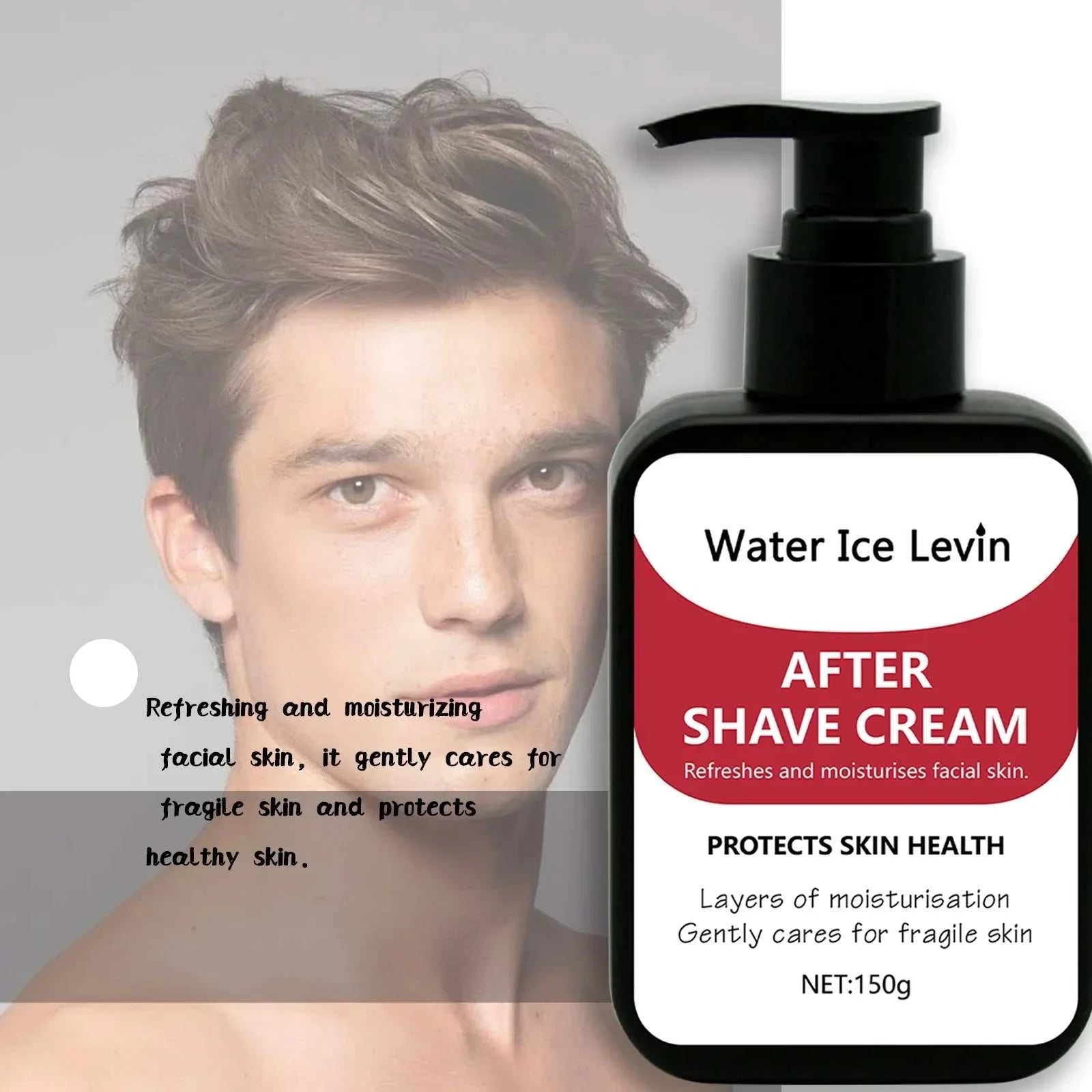 150g Men's Collagen After Shave Cream for Firming, Lightening Fine Lines, and Hydrating Skin