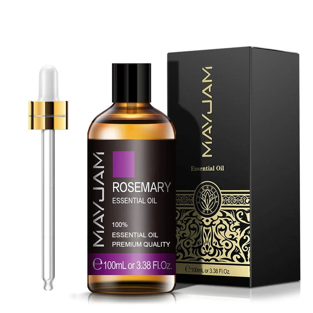 MAYJAM 100ML Pure Aroma Essential Oils Cinnamon Rosemary Cedarwood Lemongrass Tea Tree Massage Humidifier - vividbella