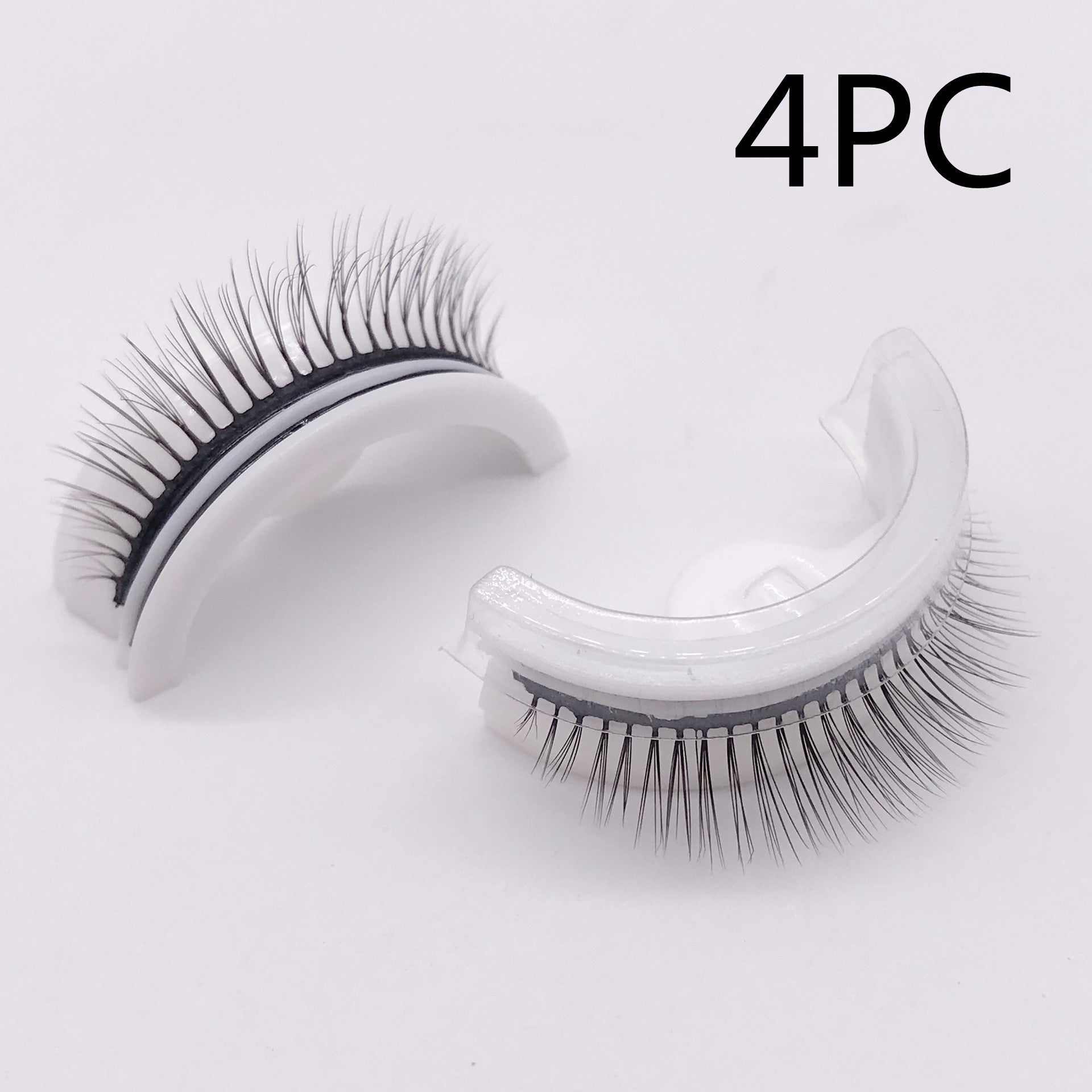 Reusable 3D Mink Lashes Natural False Eyelashes Self-adhesive Fake Glue-free Lashes Makeup Eyelash Extension Silk Eyelashes - vividbella