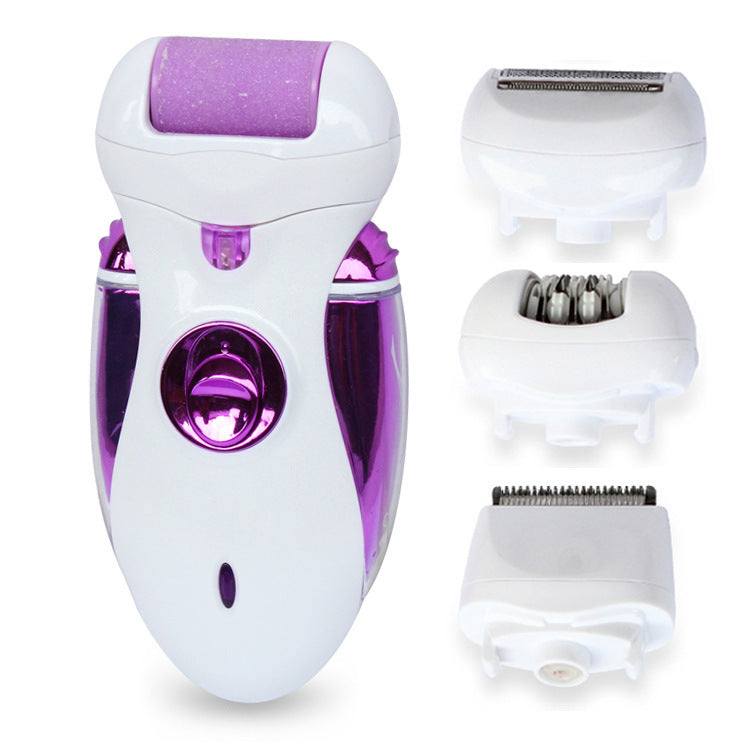 4 In 1 Rechargeable Shaving Foot Grinder Electric Hair Clipper - vividbella