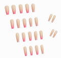 French European And American Long Ballet Fake Nails - vividbella