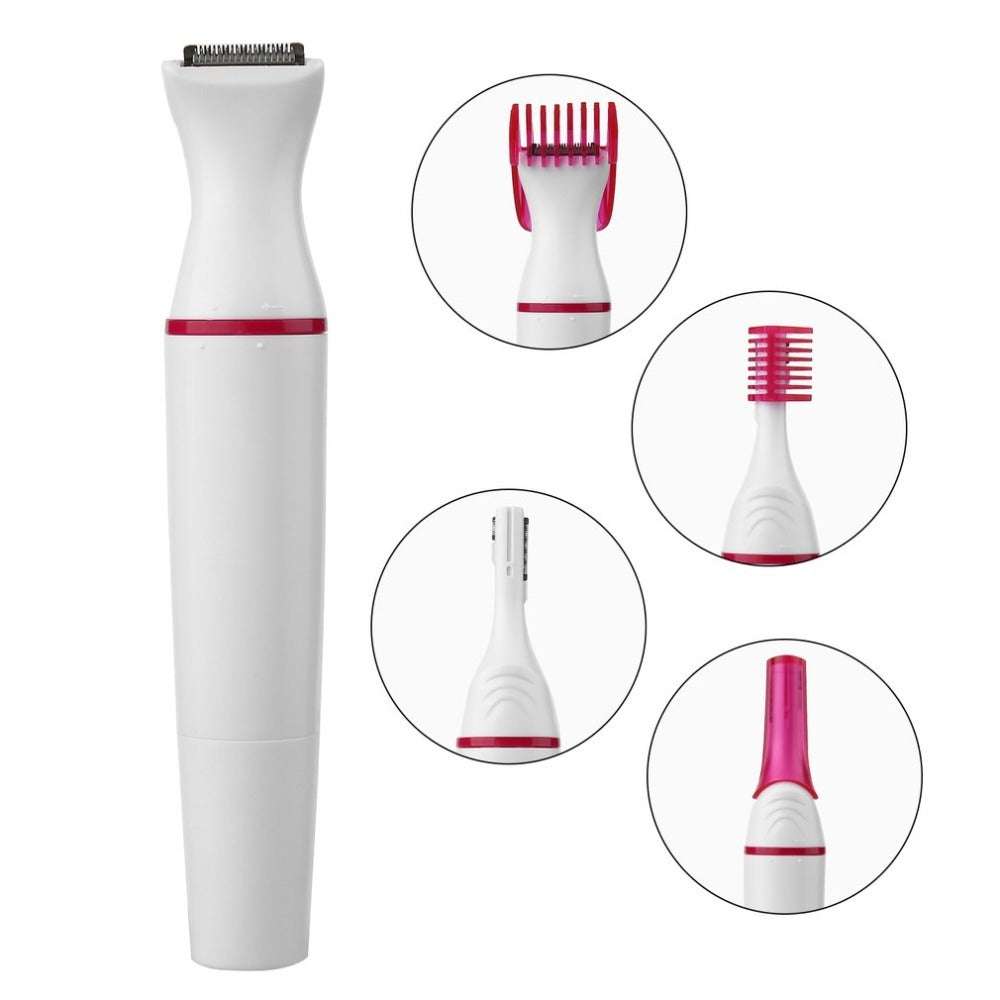 5 In 1 Women Hair Removal Shaver Female Electric Shaving Machine - vividbella